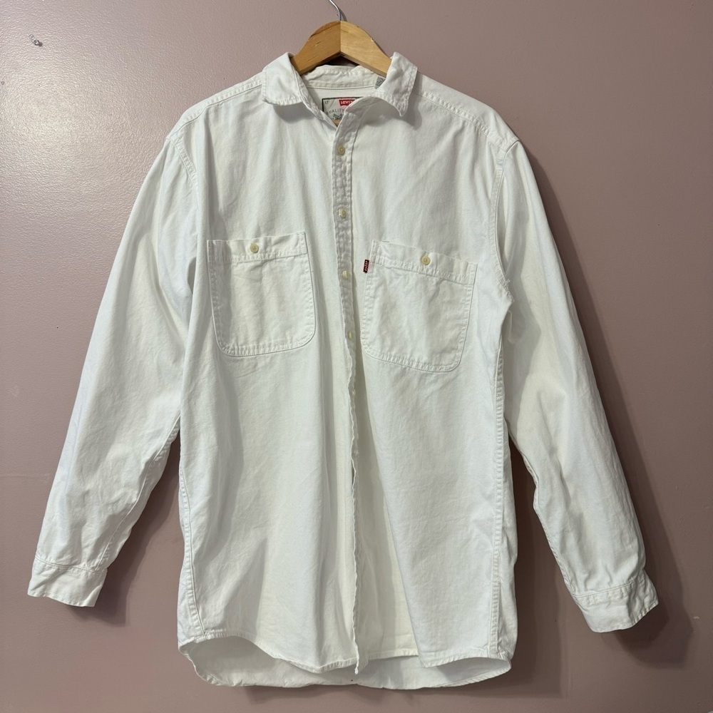 Levi's White Men's Shirt